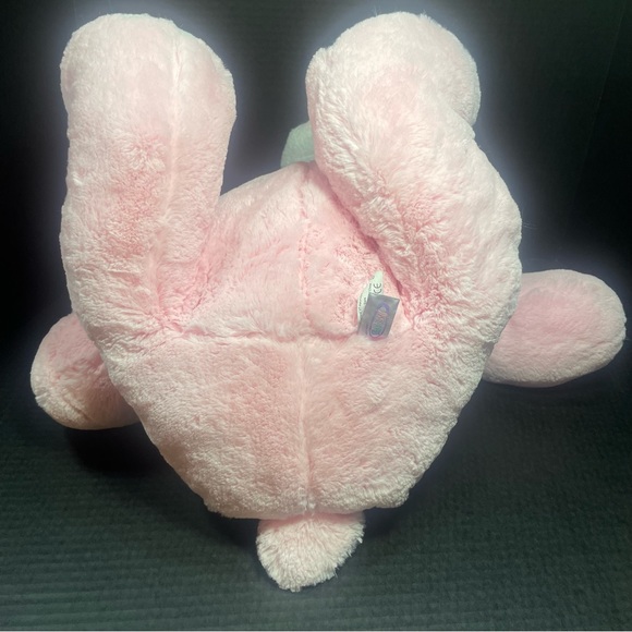 JUMBO REALLY BIG RARE VHTF BNWT VINTAGE Mary Meyer Huge Pink Teddy Bear GR8 Gift - Picture 10 of 15